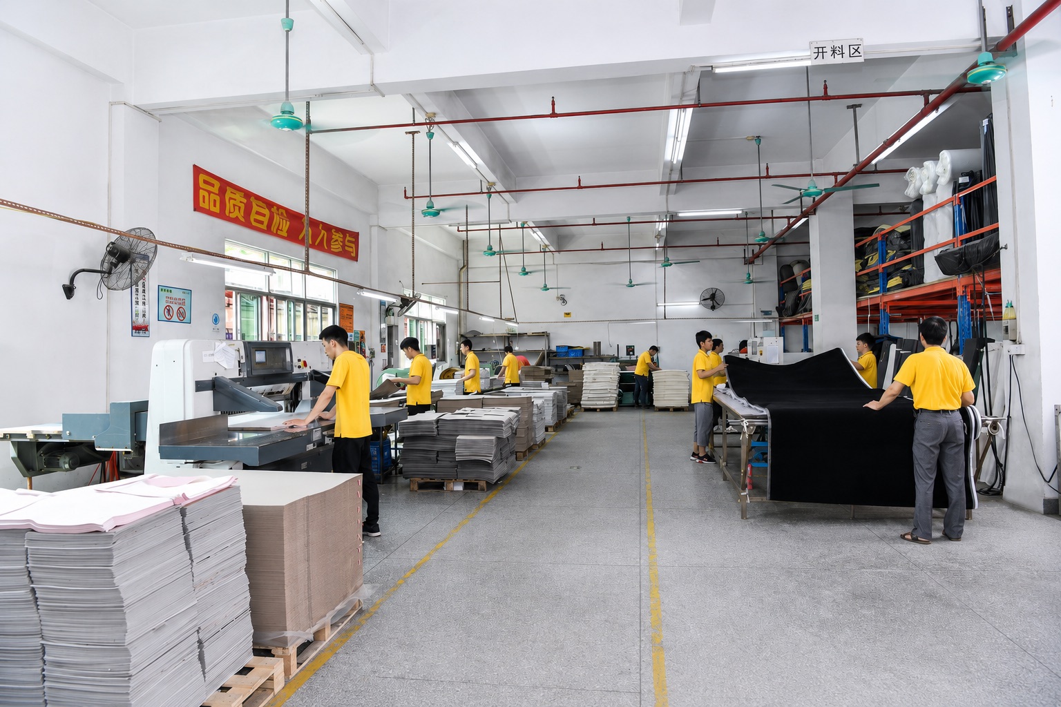 Jingxing cutting workshop and production team