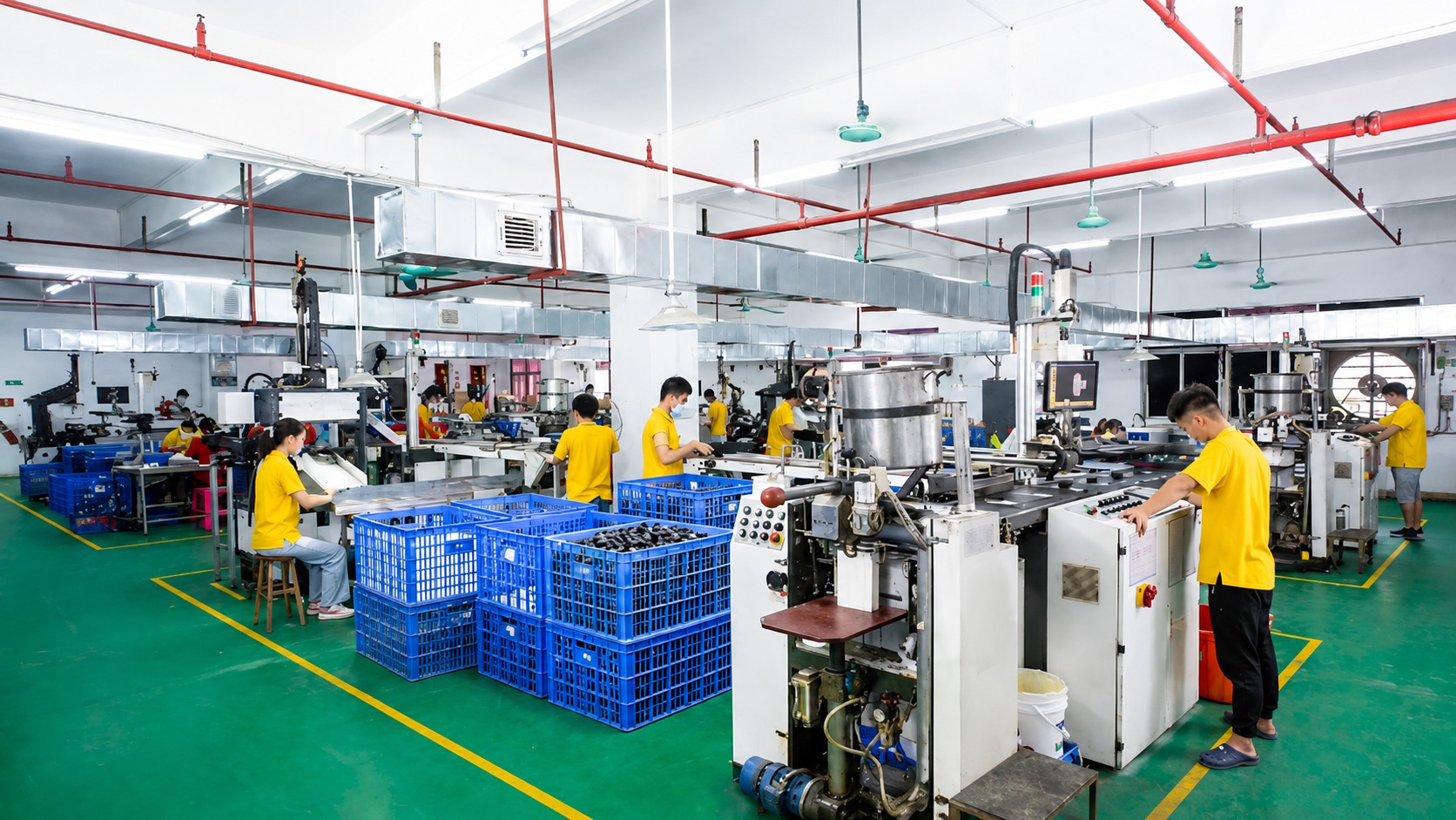 Dongguan Jingxing Printing manufacturing workshop