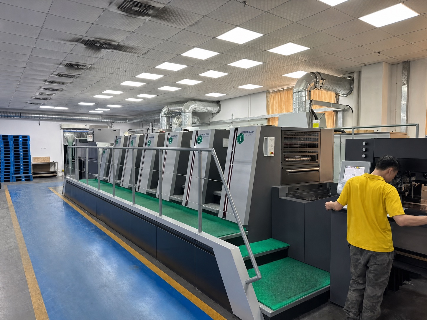 Printing Workshop at Jingxing Packaging factory