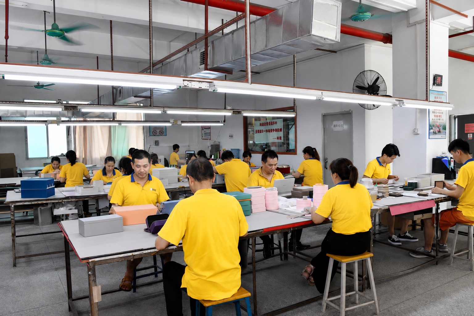 Quality Inspection at Jingxing Packaging factory