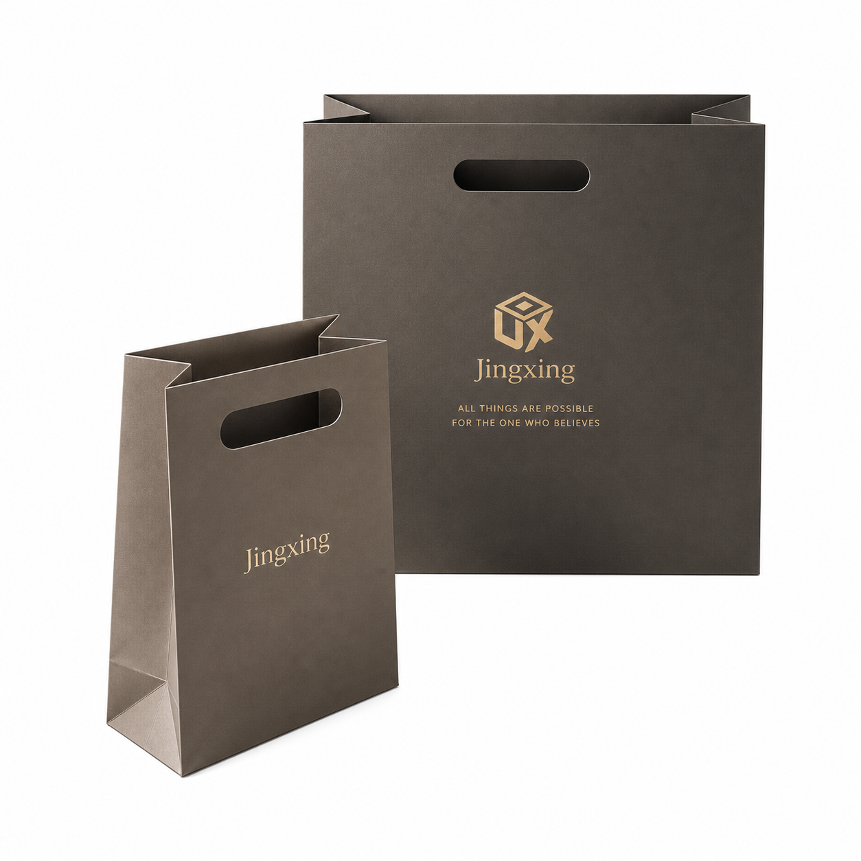 Die Cut Handle Paper Bags