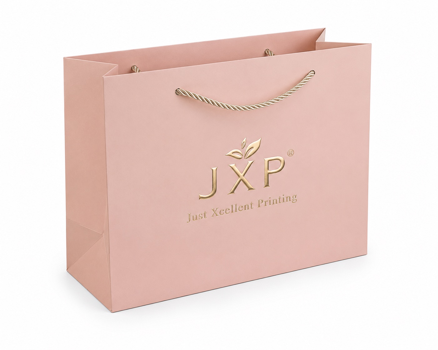 Custom Logo Rope Handle Paper Bags