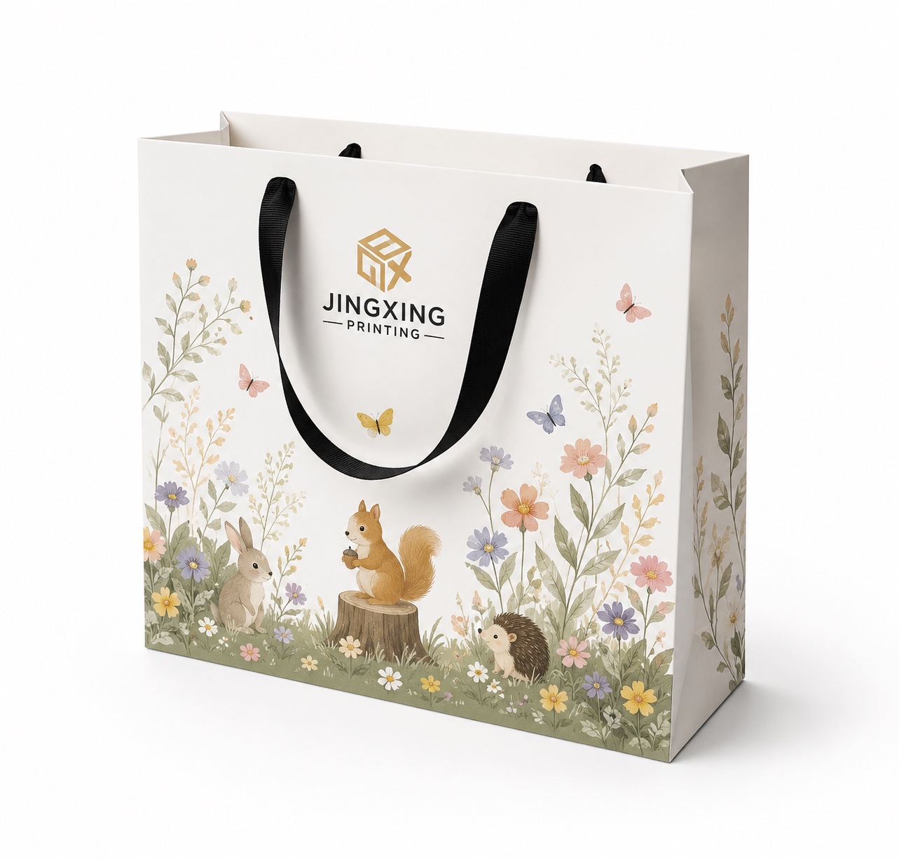 Illustrated Retail Paper Bags